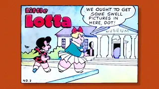 A Harvey Comics 1 Page Story Little Lotta Little Dot