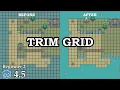 How to trim grid to tile map - Learn Godot 4 2D