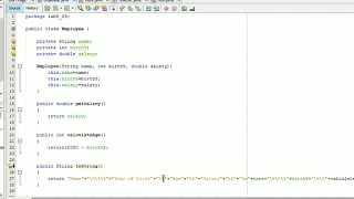 JAVA Lab 5 Inheritance