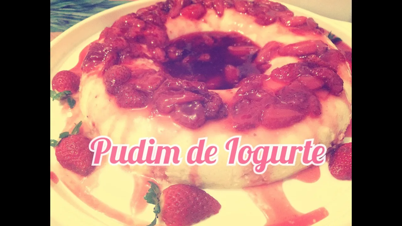 PUDIM DE CHOCOLATE COM BANANA SÓ 3 INGREDIENTES! SEM AÇÚCAR E SEM AMIDO! MUITO FÁCIL E SAUDÁVEL!. 