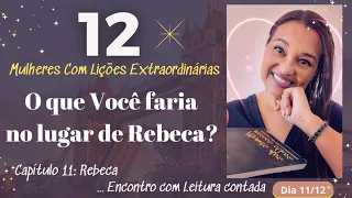 11/12 O que você faria no lugar de Rebeca? @CristianeMarquesOliveira @AlexsandraDias