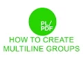 How to create multiline headers and footers with Reporter