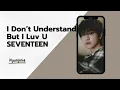 SEVENTEEN (세븐틴) - I Don’t Understand But I Luv U (RINGTONE)