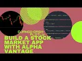 Alpha Vantage - Django Stock Market App