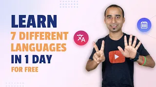Learn 7 Different Languages in One Day Learn Language Translation API Python Projects