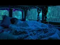 Rain Sounds for Sleeping ⚡ Sound Rain & Thunder on Cozy Car for Sleep Quickly, Improve Sleep Quality
