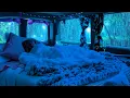 Download Lagu Rain Sounds for Sleeping ⚡ Sound Rain \u0026 Thunder on Cozy Car for Sleep Quickly, Improve Sleep Quality