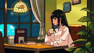 ENYAstudio - カフェラテ feat.たてべなお (Lyric Video)