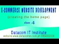 E COMMERCE WEBSITE DEVELOPMENT IN PHP AND MYSQL CLASS 4 DATACOM IT INSTITUTE