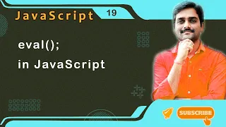 eval Function in JavaScript - JavaScript Tutorial 19