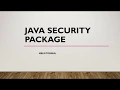 Java Security Package