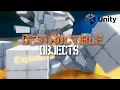 Destroy Objects and Fade Out the Pieces Unity Tutorial
