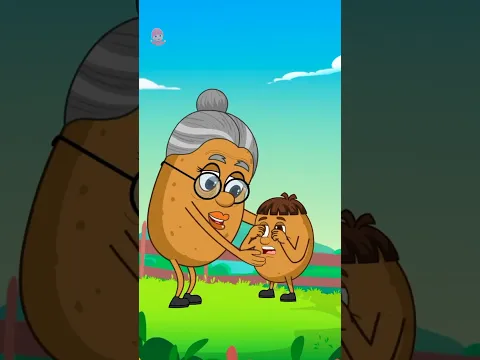 Aloo Kachaloo Beta Kahan Gaye They, आलू कचालू, Hindi Kids Songs #shorts #trending #viral #cartoon