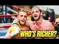 Jake Paul VS Logan Paul Net Worth 2022