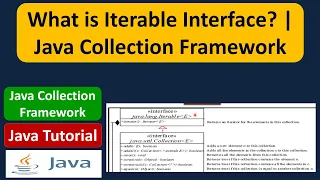 What is Iterable Interface Java Collection Framework