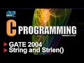 C Programming - GATE 2004 Computer Science String and Strlen