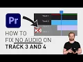 How to fix no on track 3 and 4