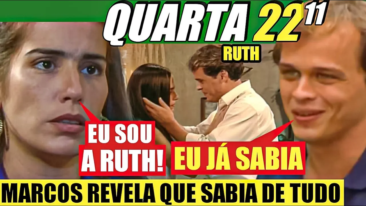 MULHERES DE AREIA Capítulo de hoje QUARTA 22/11  - Resumo da novela mulheres de areia hoje