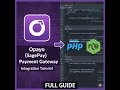 Opayo SagePay Payment Gateway Integration Tutorial PHP Node js Full Guide