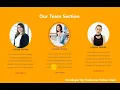 How to create Our Team Section Using HTML and CSS by Freelancer sobuj