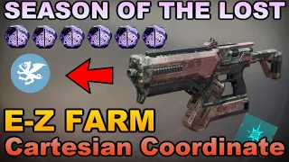 HOW TO GET CARTESIAN COORDINATE FAST EASY Destiny 2 Season of the Lost