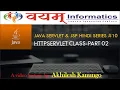 JAVA SERVLET JSP HINDI SERIES HttpServlet Class-PART 02