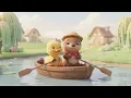 Row, Row, Row Your Boat 🚣 | Nursery Rhymes for Kids | KidiBee