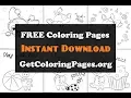 Printable animal coloring pages