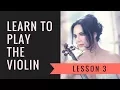 Learn the VIOLIN ONLINE Lesson - Names of strings other notes
