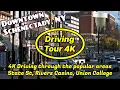 Schenectady NY Downtown State St Rivers Casino Union College 4K