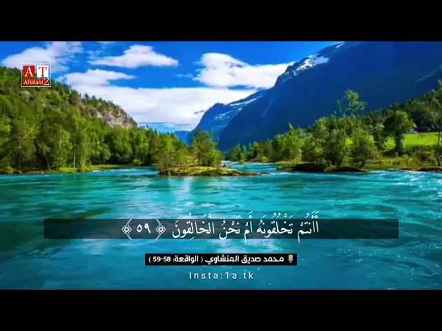 ⁣أَأَنتُمْ تَخْلُقُونَهُ أَمْ نَحْنُ الْخَالِقُونَ .. || الشيخ محمد صديق المنشاوي رحمه الله