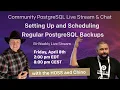 Setting Up and Scheduling Regular PostgreSQL Backups - PostgreSQL Database Backup Tutorial