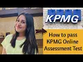 How to pass the KPMG online assessment test The Lady Saga Megha Goyal