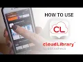 Tutorial - How to Use cloudLibrary