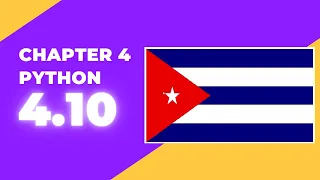 Chapter 4 Python Fourth Flag