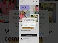 LOFT LIVING APP TUTORIAL