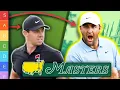 The Masters 2025 Rankings Tiers DFS Gambling