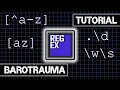Barotrauma Regex Tutorial Part 1 0 Character Classes