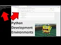 Python Development Environments to write code in Jupyter Notebooks Visual Studio Code