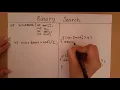 Binary Search Pseudo Code