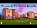 Access the Housing Portal - English Language