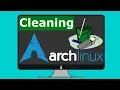 How to clean Arch Linux Manjaro