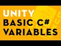 Unity Basic C Programming Variables