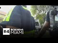 shows arrest of Broward County tow truck driver who hauled away car with young child inside