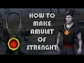 Runescape How to make your very own amulet of strenght TUTORIAL
