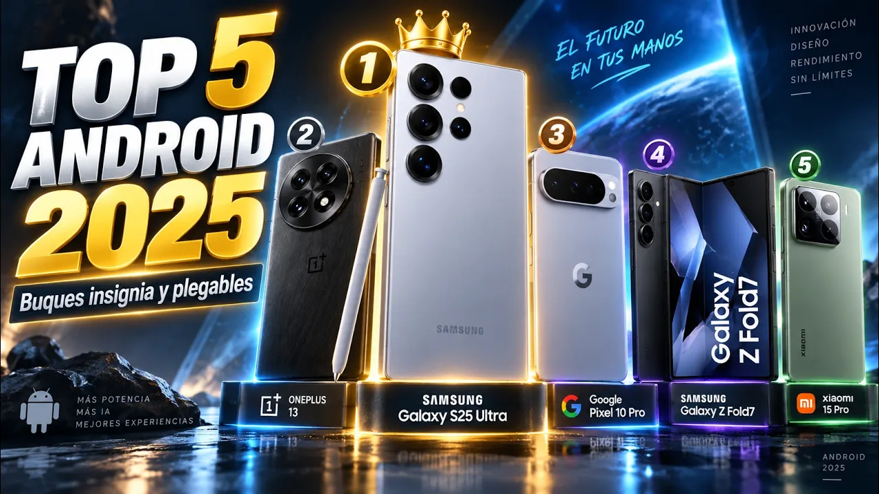 Miniatura de Los MEJORES teléfonos Android de 2025-los mejores buques insignia y plegables