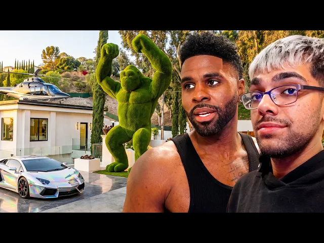 Video: Jason Derulo Gives N3on a Tour of His $15M Mansion!