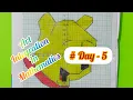 Coordinate Geometry Activity Art integrated Math Project Graph paper Activity