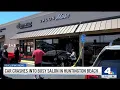 Driver reverses into busy salon in Huntington Beach