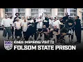Kings Visit Folsom State Prison in First Ever Play for Justice Event